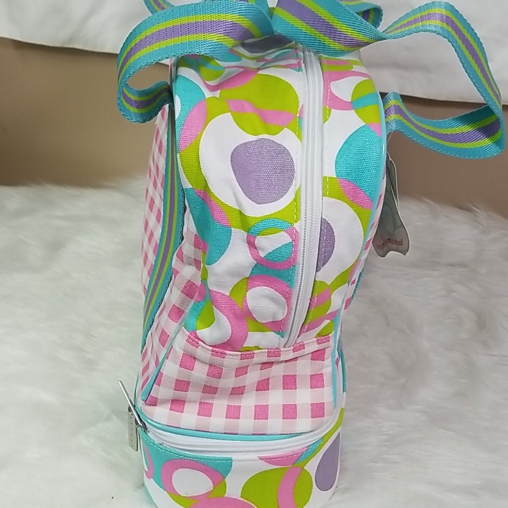 LITTLE MISMATCHED TOTE WITH 2 TRAVEL CASES - Picture 3 of 8